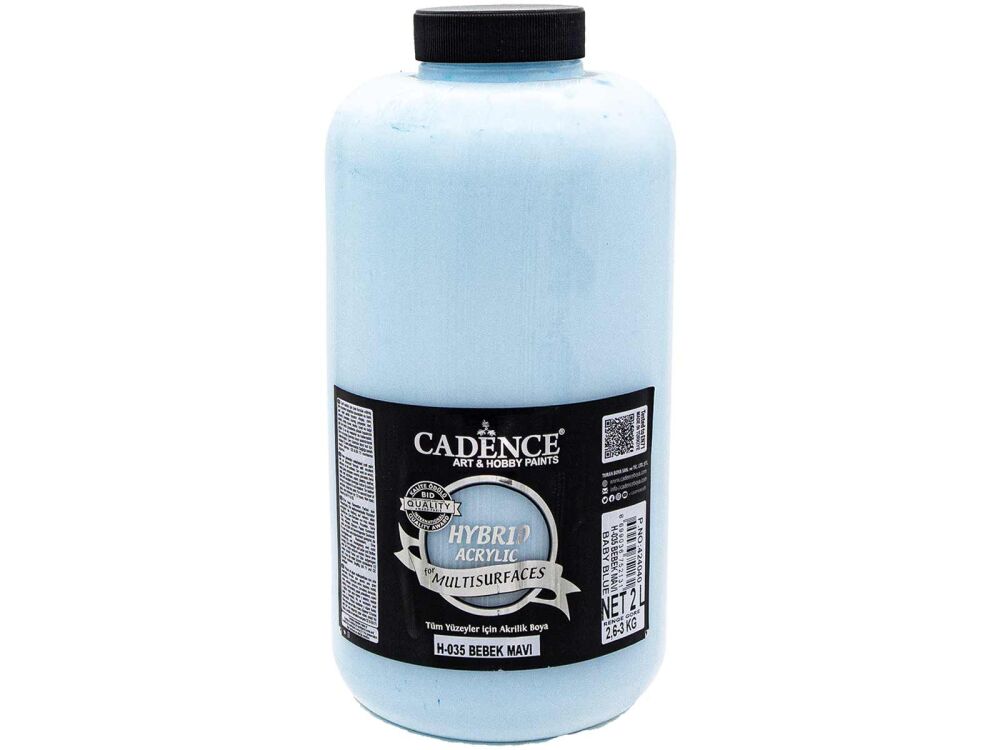 Cadence H-035 Hybrid Multisurface Akrilik Boya 2 LT Bebek Mavi - 1
