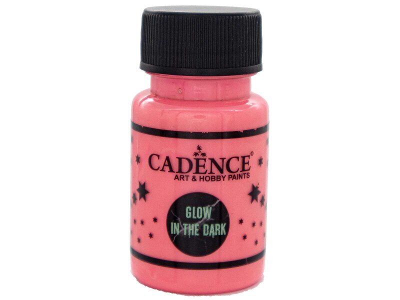 Cadence  Karanlıkta Parlayan Boya Glow In The Dark 579 Pembe 50 ML - Cadence
