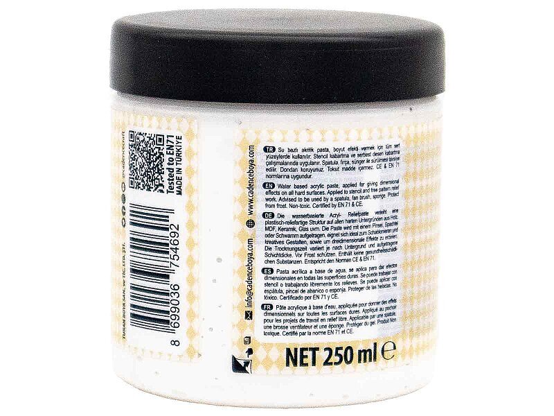 Cadence Klasik Rölyef Pasta 250 ml - 3