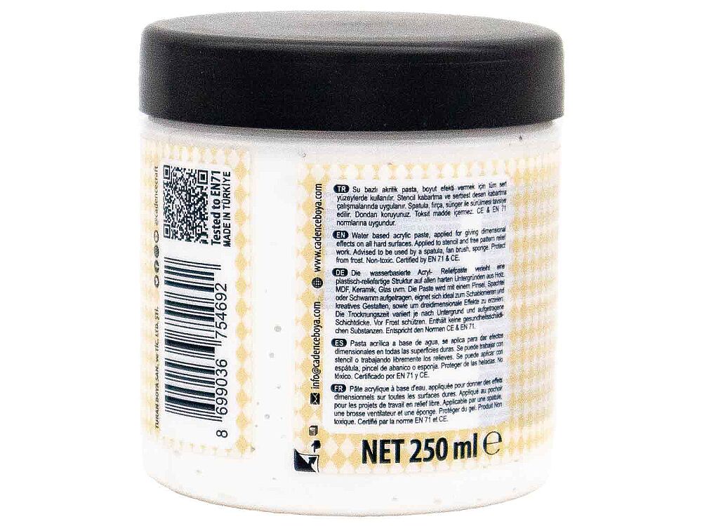 Cadence Klasik Rölyef Pasta 250 ml - 3