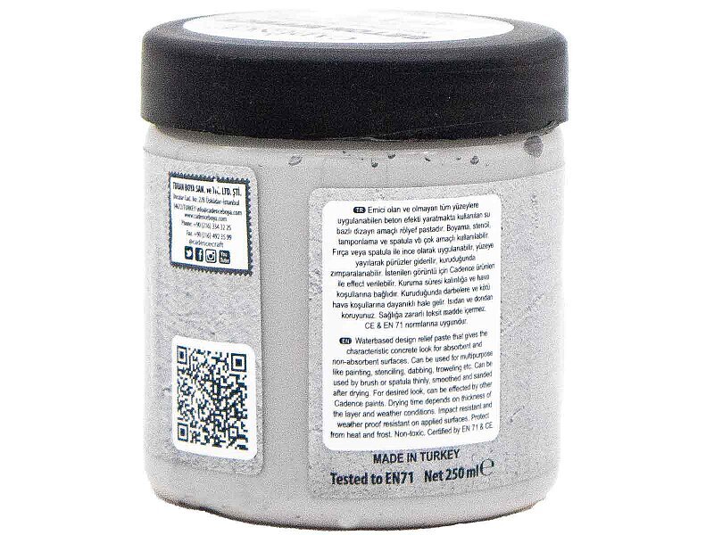 Cadence Rölyef Pasta Beton Effect 250 ml - 3