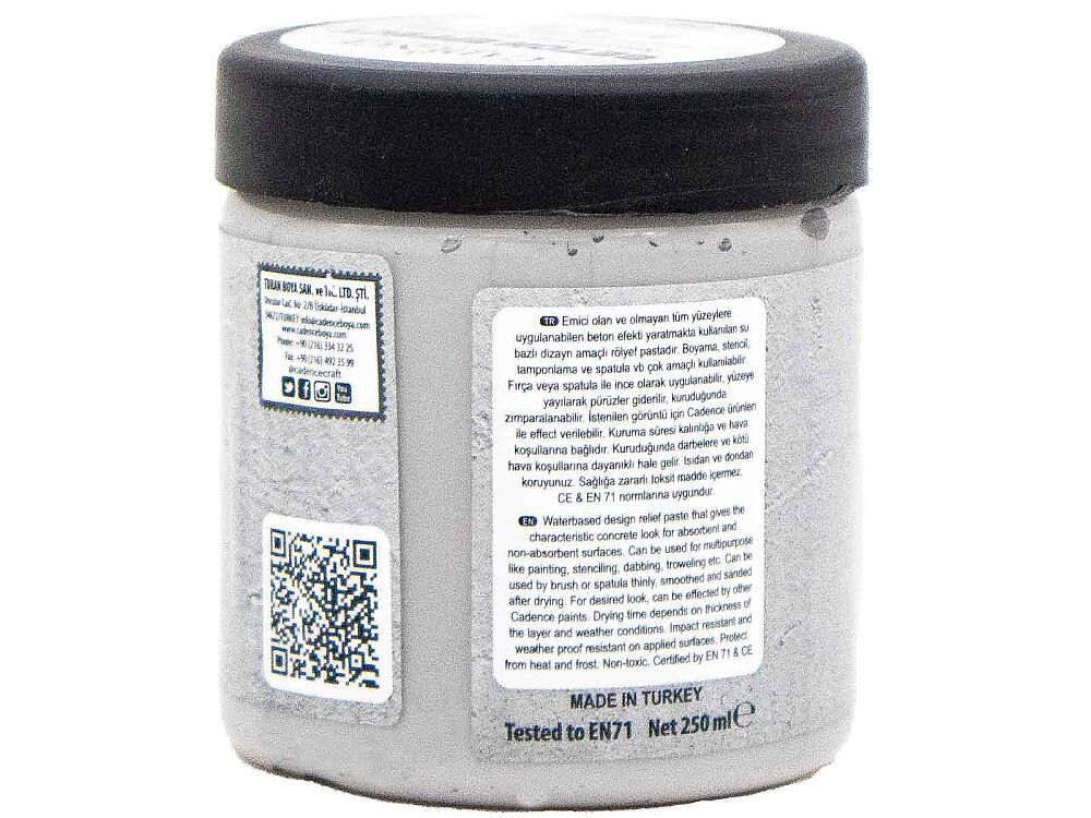 Cadence Rölyef Pasta Beton Effect 250 ml - 3