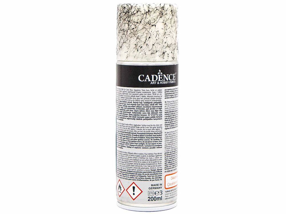 Cadence Siyah Sprey Mermer Efekti 200 ML - 3