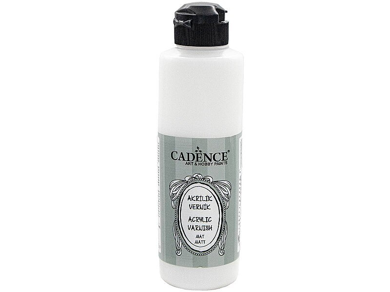 Cadence Su Bazlı Mat Akrilik Vernik 250 ML - Cadence