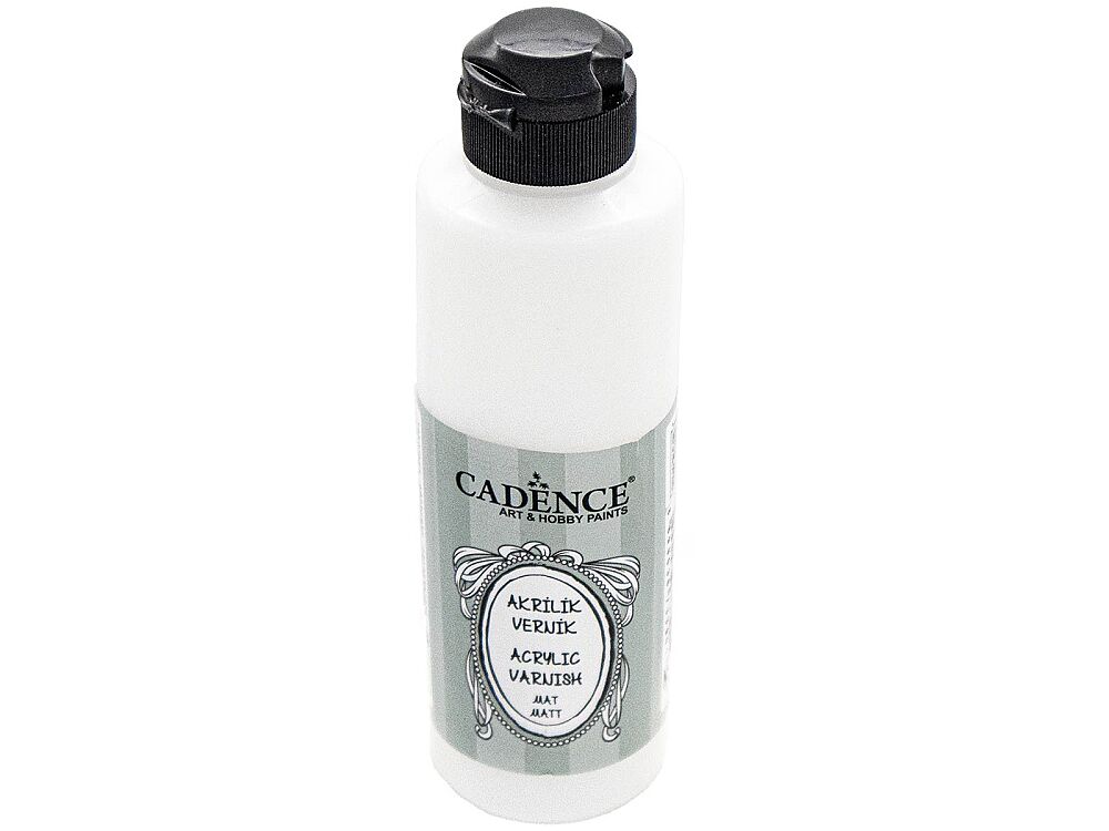 Cadence Su Bazlı Mat Akrilik Vernik 250 ML - 4