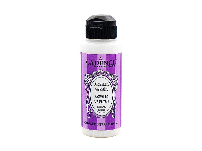 Cadence Su Bazlı Parlak Akrilik Vernik 120 ML - Cadence
