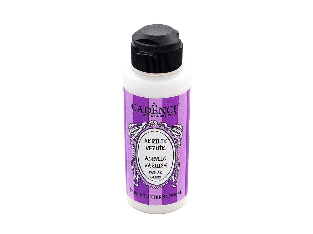 Cadence Su Bazlı Parlak Akrilik Vernik 120 ML - 3