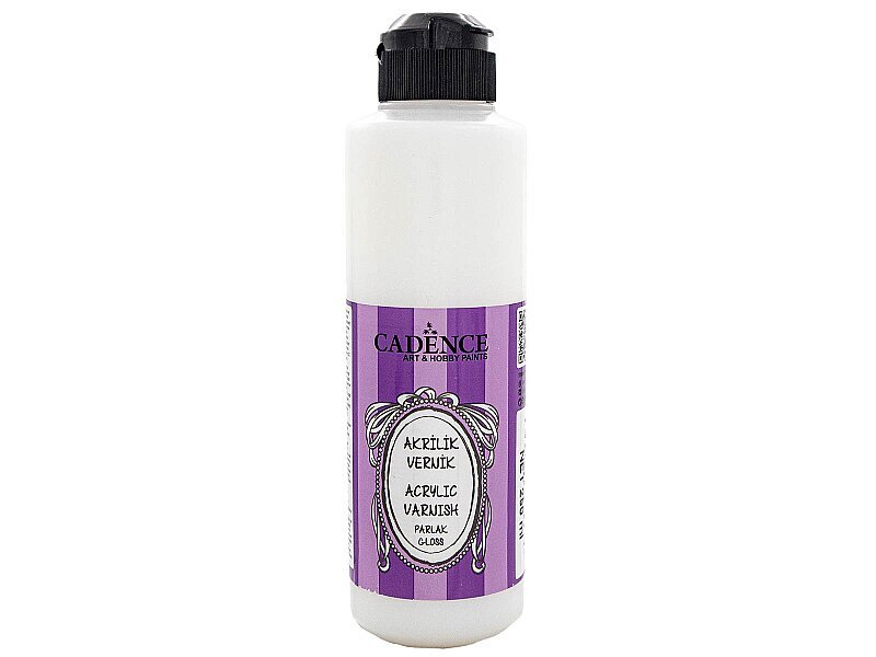 Cadence Su Bazlı Parlak Akrilik Vernik 250 ML - Cadence