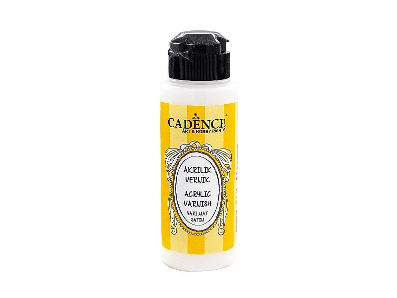Cadence Su Bazlı Yarı Mat Akrilik Vernik 120 ML - Cadence