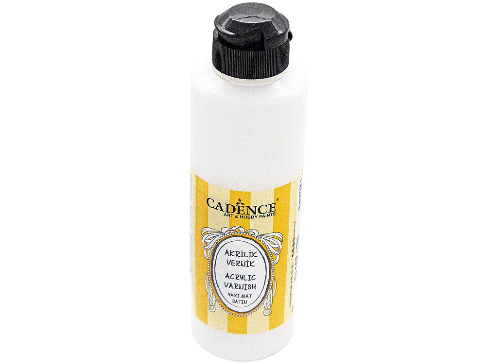 Cadence Su Bazlı Yarı Mat Akrilik Vernik 250 ML - 3