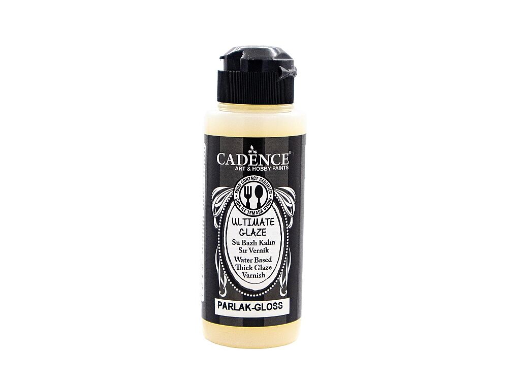 Cadence Ultimate Glaze Su Bazlı Vernik Parlak 120 ML - 1