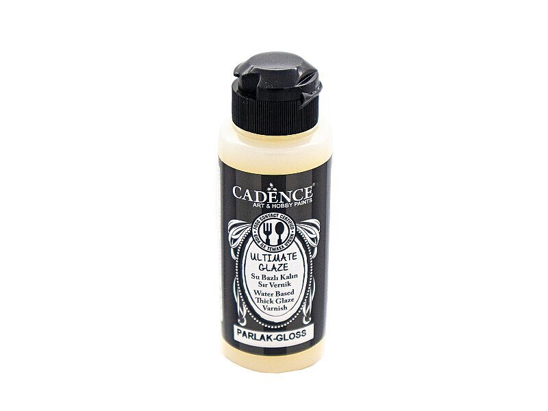 Cadence Ultimate Glaze Su Bazlı Vernik Parlak 120 ML - 2