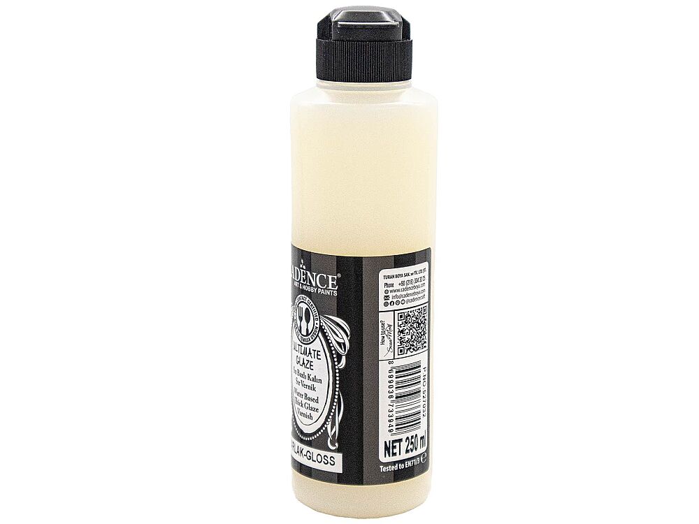 Cadence Ultimate Glaze Su Bazlı Vernik Parlak 250 ML - 3