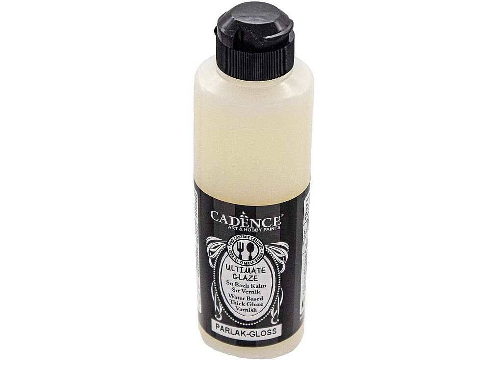 Cadence Ultimate Glaze Su Bazlı Vernik Parlak 250 ML - 2