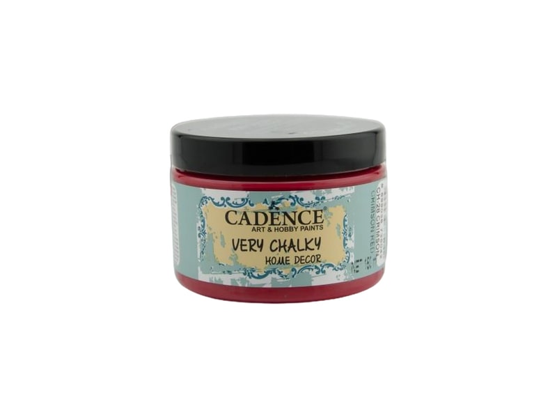 Cadence CH028 Very Chalky Home Decor Boya 150 ML Crimson Kırmızı - 1
