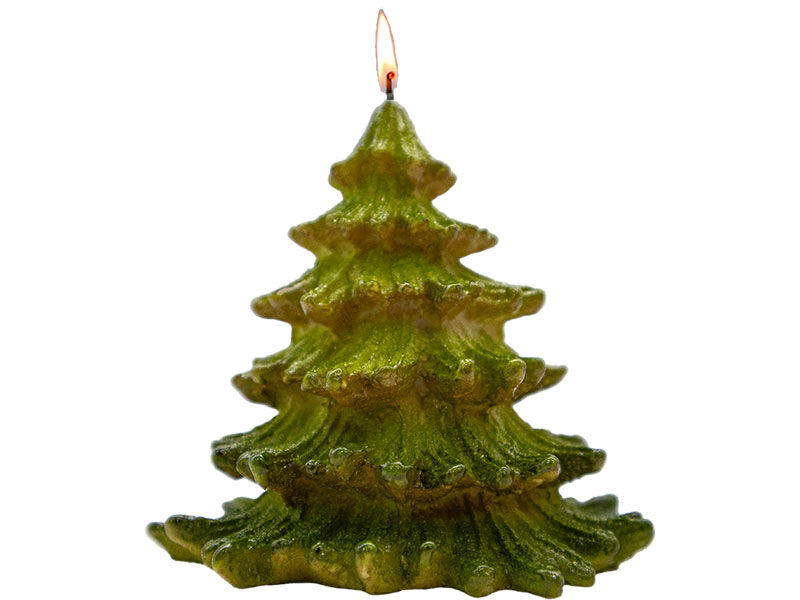 Çam Ağacı Silikon Mum Kalıbı M-181 - 6