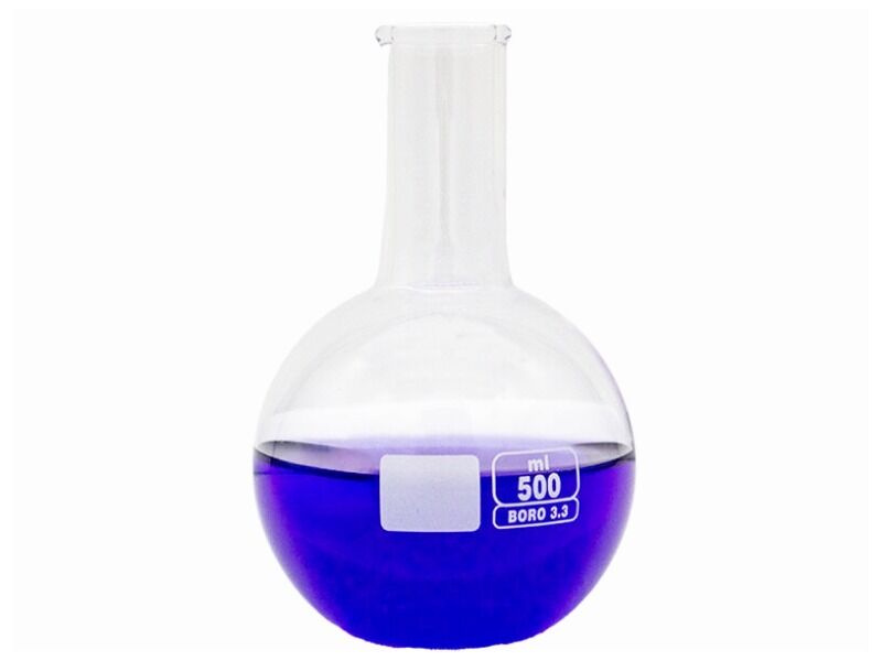 Cam Balon Dibi Düz 500 ML 10 Adet - 2