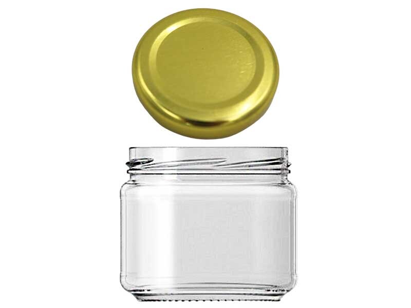 Cam Kavanoz 330 CC - 10 Adet - Kimyacınız