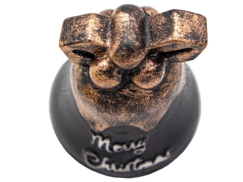 Çan Merry Christmas Silikon Mum Kalıbı M-310 - 5