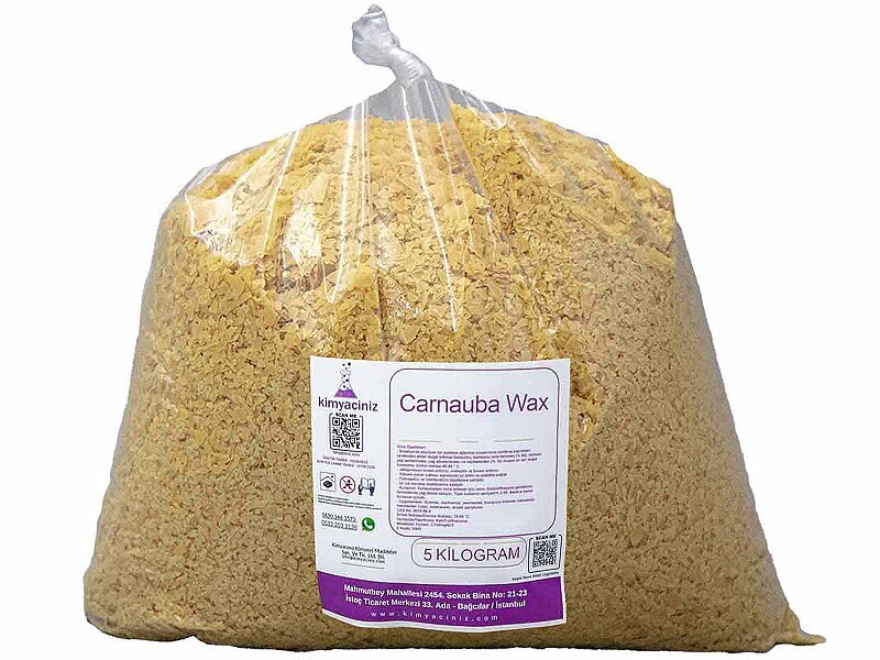 Carnauba Wax 5 KG - Kimyacınız
