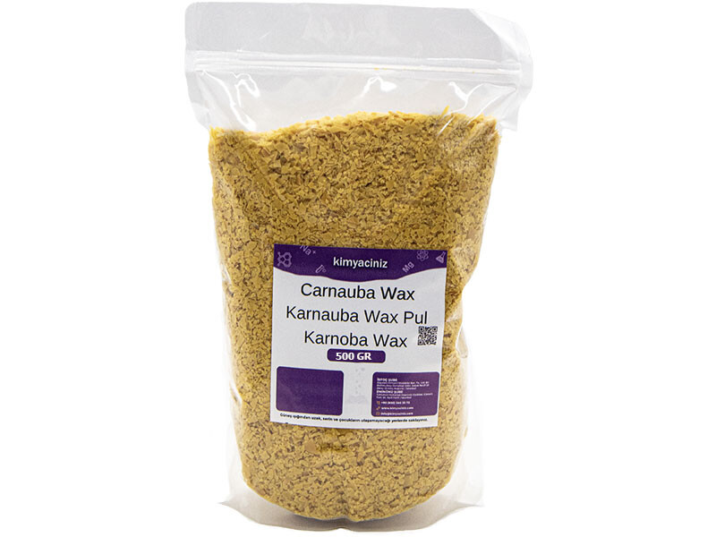 Carnauba Wax 500 GR - Kimyacınız