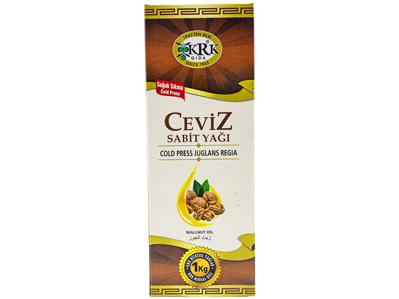 Ceviz Sabit Yağı 1 KG - KRK GIDA