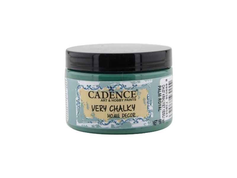 Cadence CH037 Very Chalky Home Decor Boya 150 ML Kraliyet Yeşili - Cadence