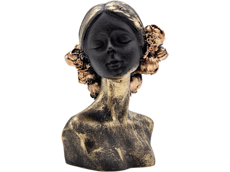 Çiçek Saçlı Kadın Silikon Mum Kalıbı M-149 - 2