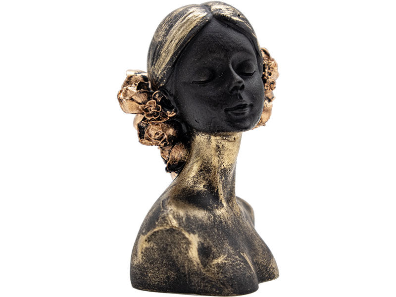 Çiçek Saçlı Kadın Silikon Mum Kalıbı M-149 - 3