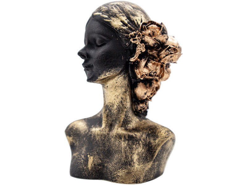 Çiçek Saçlı Kadın Silikon Mum Kalıbı M-149 - 7