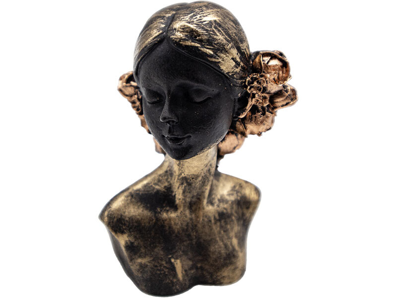 Çiçek Saçlı Kadın Silikon Mum Kalıbı M-149 - 8