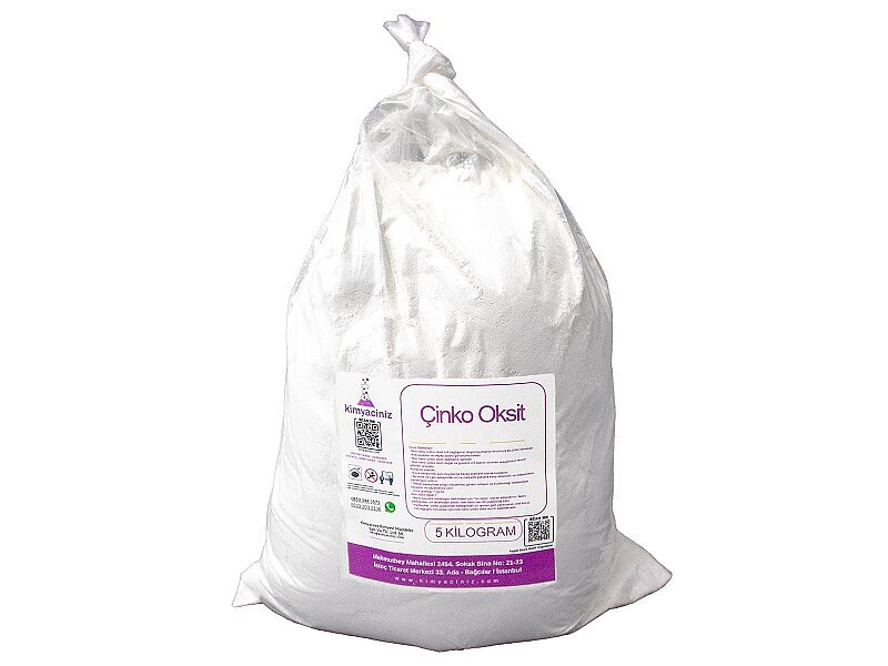 Çinko Oksit 5 KG - Kimyacınız