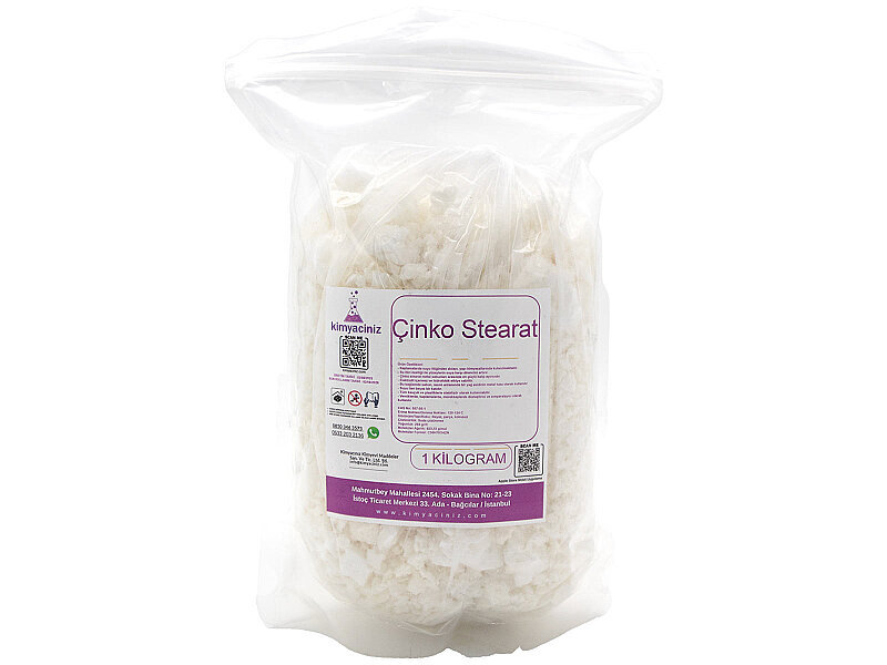 Çinko Stearat 1 KG - Kimyacınız