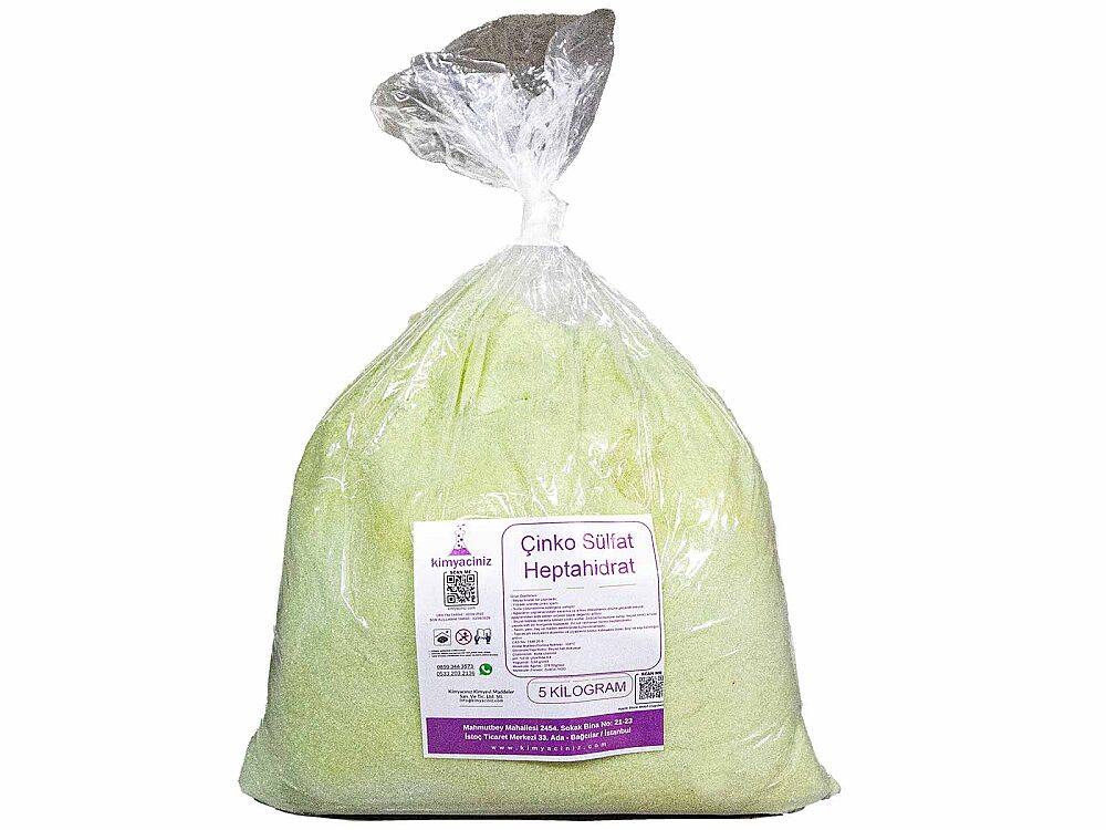 Çinko Sülfat Heptahidrat 5 KG - 1