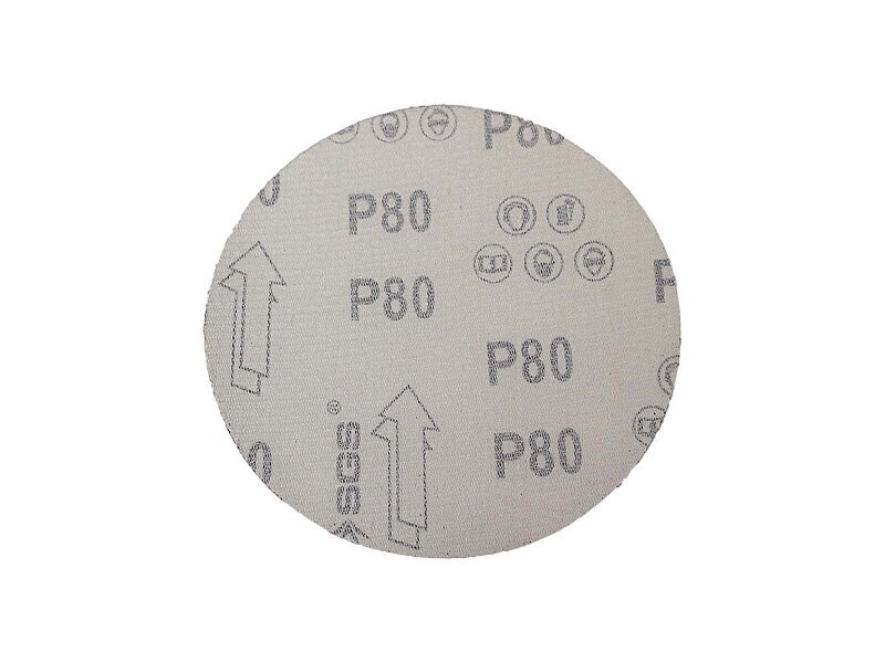 Cırtlı Zımpara 125 MM P80 1 Adet - 2
