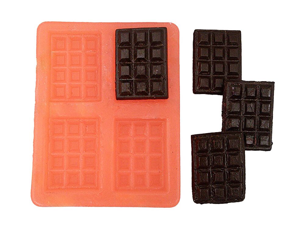 Çoklu Mini Çikolata Silikon Mum Kalıbı M-361 - 1