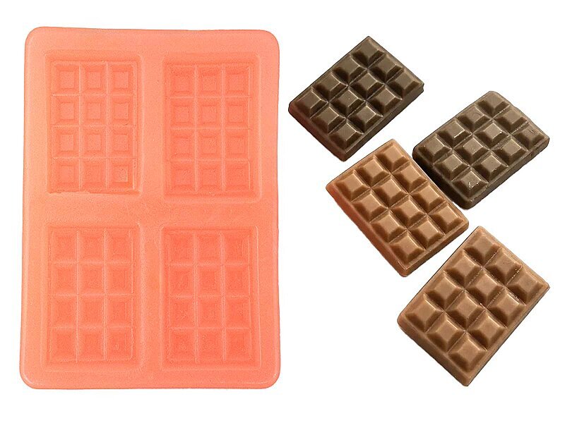 Çoklu Mini Çikolata Silikon Mum Kalıbı M-361 - Kimyacınız