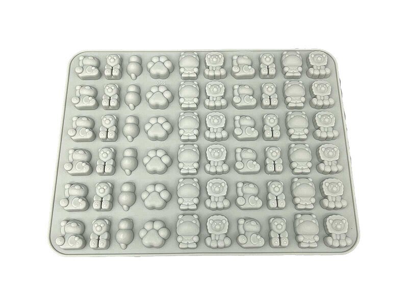 Çoklu Mini Hayvanlar Sugarcraft Silikon Kalıbı KM-1585 - Kimyacınız