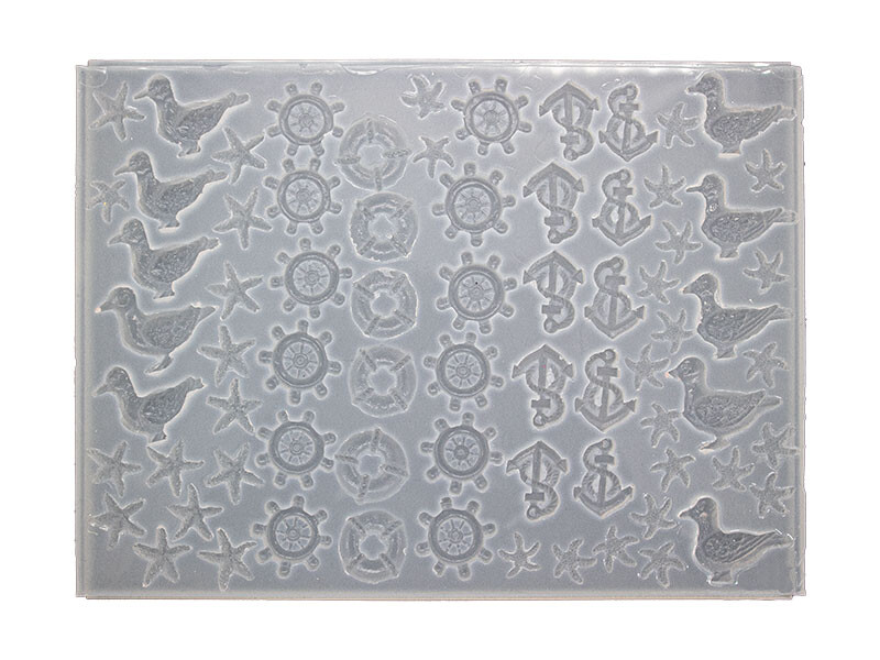 Çoklu Vapur Figür Magnet Süsü Epoksi Kalıbı EPK-794 - 2
