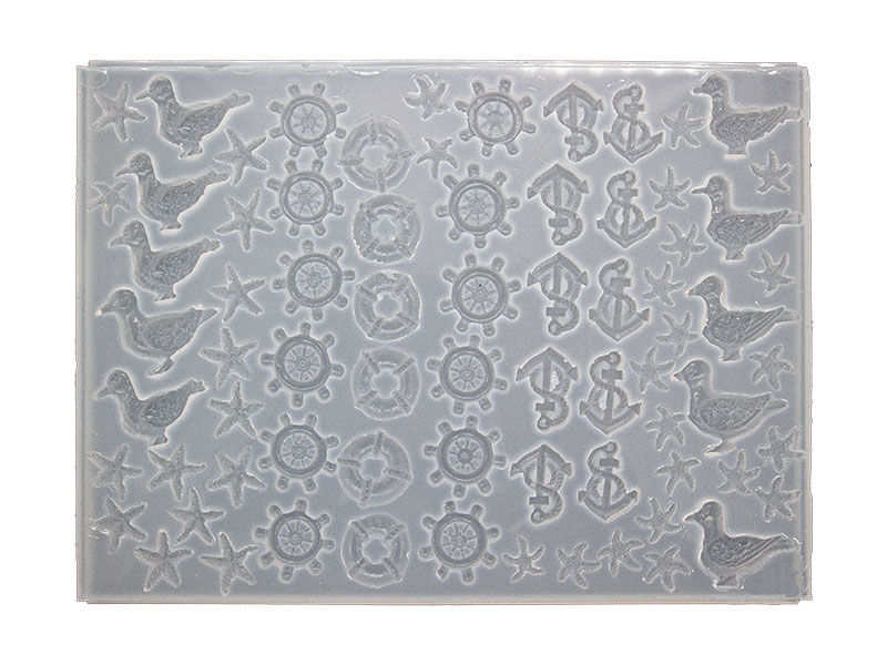 Çoklu Vapur Figür Magnet Süsü Epoksi Kalıbı EPK-794 - 2