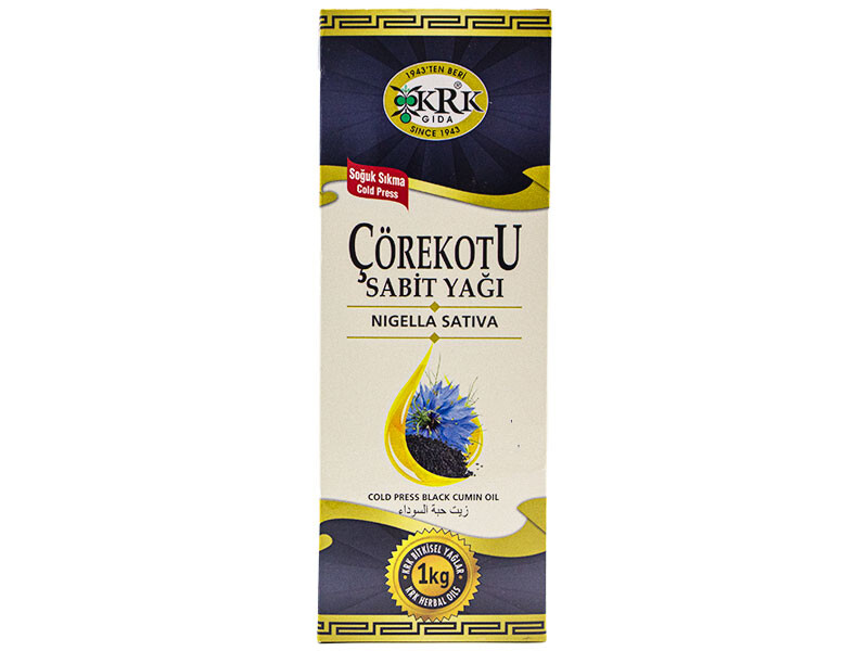 Çörekotu Sabit Yağı 1 KG - KRK GIDA