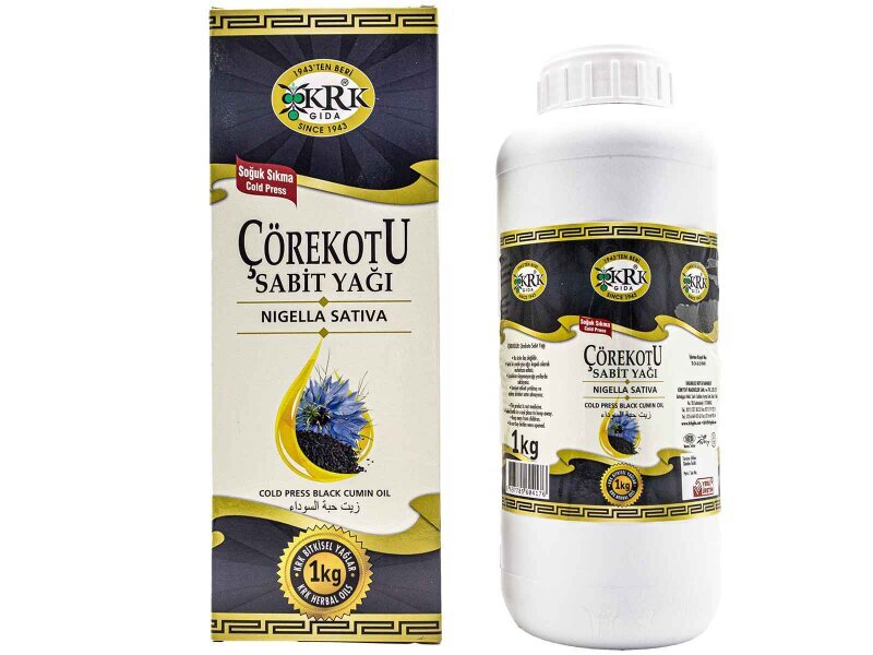 Çörekotu Sabit Yağı 1 KG - KRK GIDA