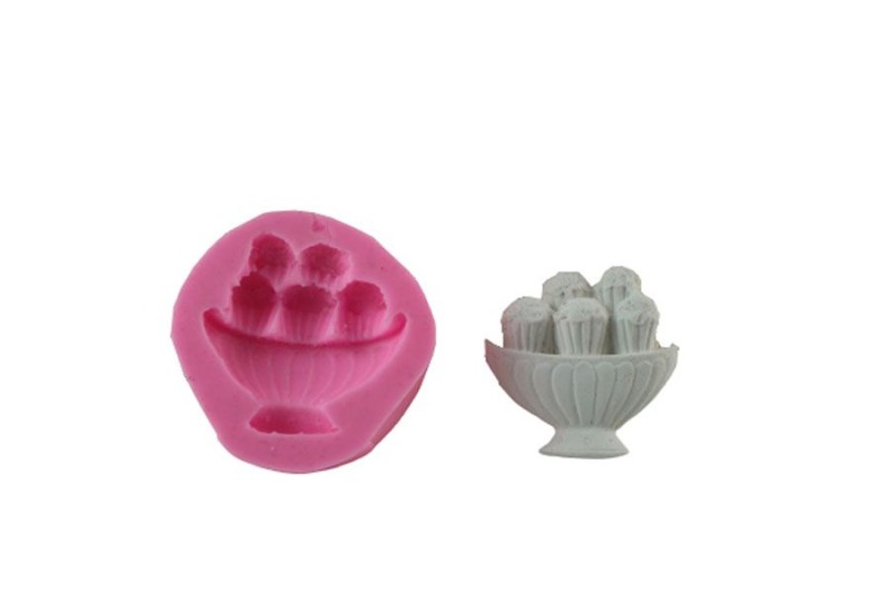 Cupcake Silikon Kalıbı PANO-86 - Kimyacınız