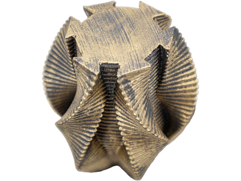 Dalgalı Oyma Yıldız Silikon Mum Kalıbı M-153 - 5