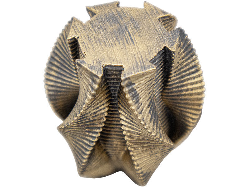 Dalgalı Oyma Yıldız Silikon Mum Kalıbı M-153 - 5