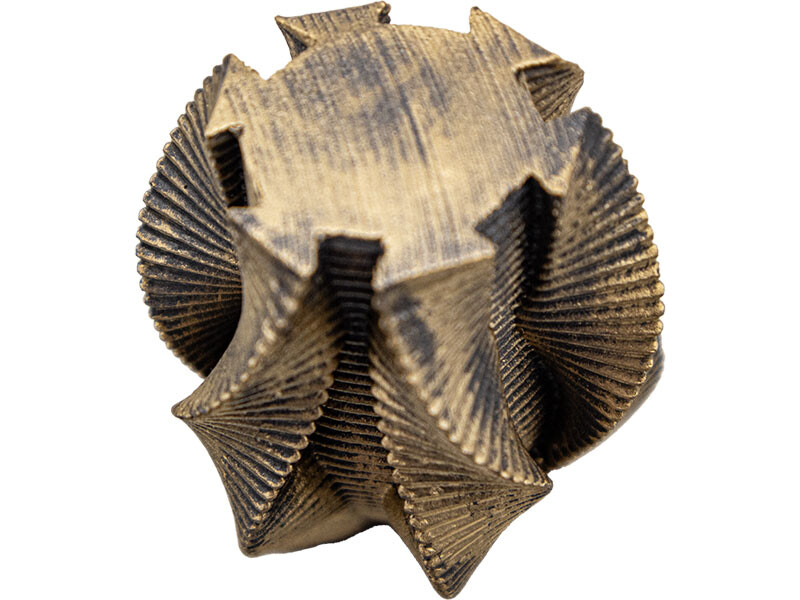 Dalgalı Oyma Yıldız Silikon Mum Kalıbı M-153 - 6