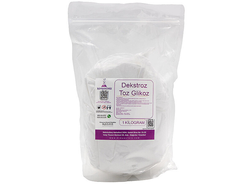 Dekstroz Toz Glikoz 1 KG - Kimyacınız