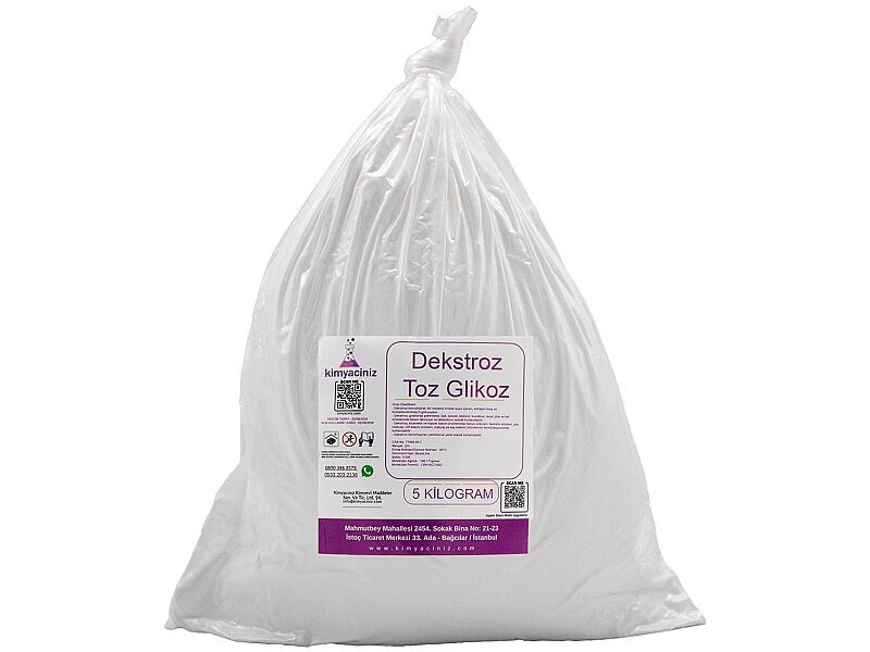 Dekstroz Toz Glikoz 5 KG - 1