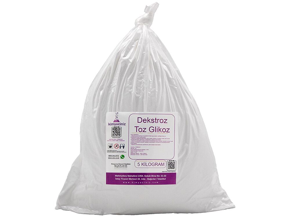 Dekstroz Toz Glikoz 5 KG - 1