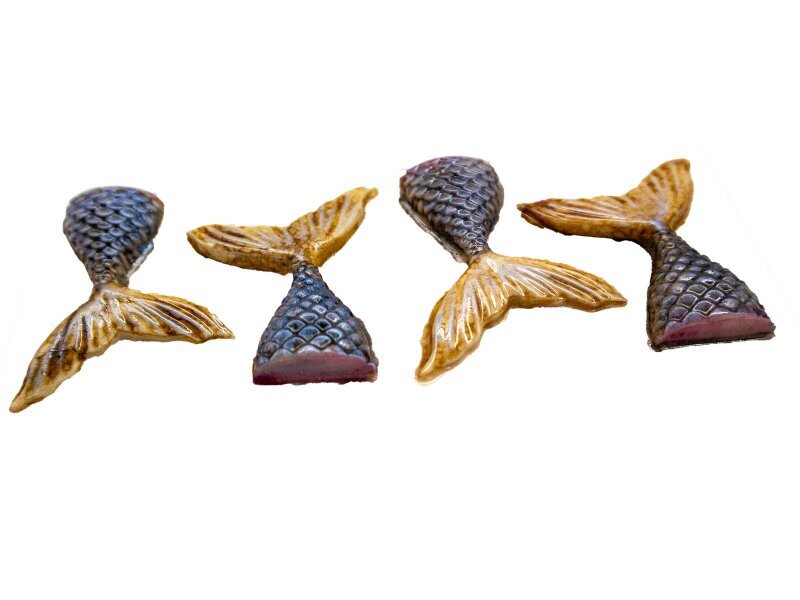 Deniz Kızı Kuyruğu 4'lü Silikon Mum Kalıbı M-323 - 3